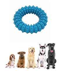 KUTKUT Durable Dog Chew Toy for Aggressive Chewers - Ultra Tough Natural Rubber Teething Toy, Nearly Indestructible Dog Toy for Medium and Large Breed Chewing, Training, Reduce Anxiety - kutk
