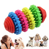 KUTKUT Durable 5 Colors Health Gear Gums Teething Chew Toy for Dogs and Cats ( Multicolor) - kutkutstyle