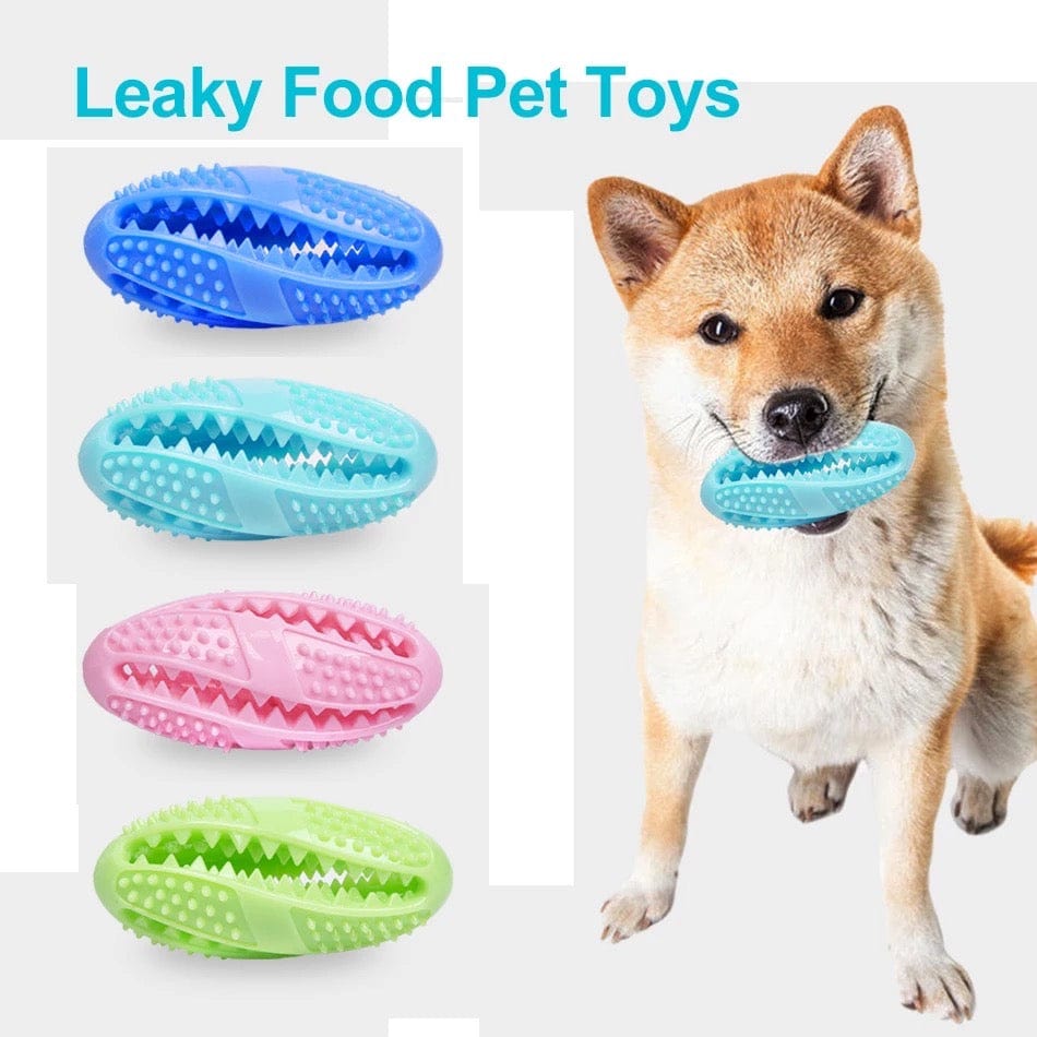 KUTKUT Leakage Food Dog Chew Toys for Aggressive Chewers for Small - Medium and Large Dogs Indestructible, Durable Dog Teeth Cleaning Toys Helping to Clean Teeth and Prevent Dental Calculus -