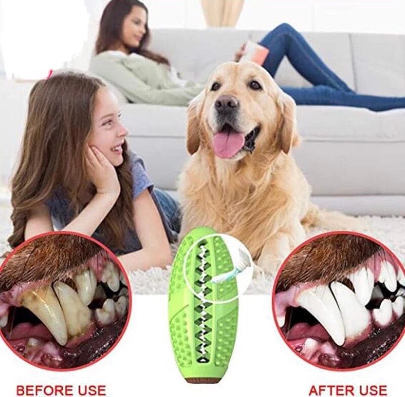 KUTKUT Leakage Food Dog Chew Toys for Aggressive Chewers for Small - Medium and Large Dogs Indestructible, Durable Dog Teeth Cleaning Toys Helping to Clean Teeth and Prevent Dental Calculus -