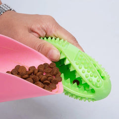 KUTKUT Leakage Food Dog Chew Toys for Aggressive Chewers for Small - Medium and Large Dogs Indestructible, Durable Dog Teeth Cleaning Toys Helping to Clean Teeth and Prevent Dental Calculus -