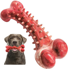 KUTKUT Dog Chew Toys for Aggressive Chewers Large Breed, Rubber Dog Bones Long Lasting Interactive Durable Dog Toys for Large Medium Dogs, Dog Teeth Cleaning Dog Toothbrush Toy - kutkutstyle