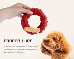 KUTKUT Ultra Durable Dog Chew Toys,Toughest Natural Rubber, Texture Nub Dog Toys for Aggressive Chewers Large Dogs Puppy Teething Chew Toys- Fun to Chew, Dental Care, Training, Teething - kut