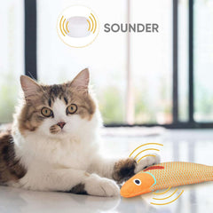 KUTKUT 3Pcs Catnip Toy, Cat Chew Toys, Bite Resistant Catnip Toys with Bell Inside, Plush Cartoon Kitten Teething Interactive Toy for Cats, Cat Nip Toys, Cat Chew Plush Toys - kutkutstyle