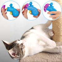 kutkutstyle Toys KUTKUT 6 Pieces Cat Fetch Toy with 5 Colorful Flying Propellers Set- Cat TracksToy - Fun Levels of Interactive Play Cat Toys Satisfies Kitty's Hunting, Chasing & Exercising