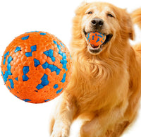 KUTKUT High Bounce Dog Balls for Aggressive Chewers, Floating Dog Toys for Water Fetch,Durable Tennis Balls for Dogs, Indestructible Dog Toys for Small Dogs Aggressive Chewers, Dog Pool Toys 